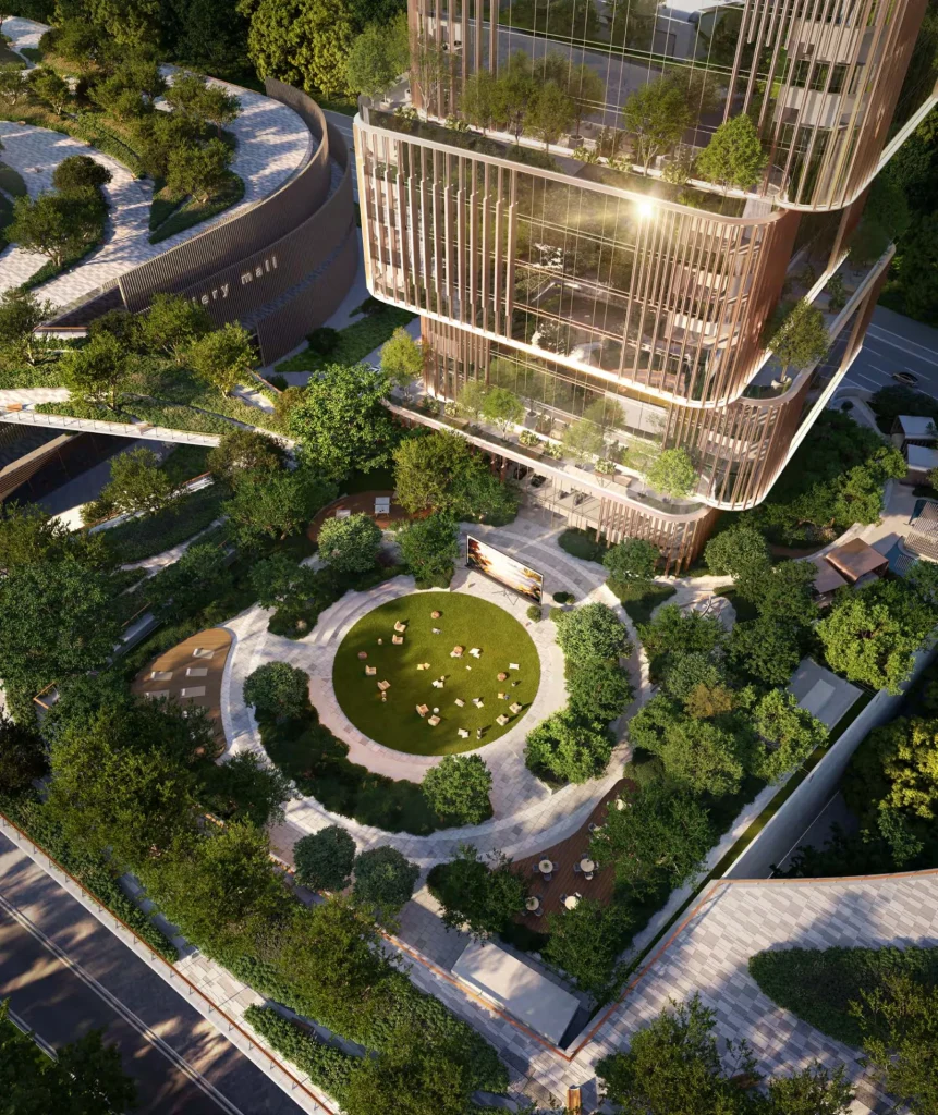 31 Above - terraces (developer rendering)