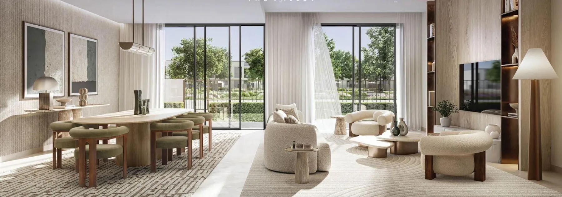 Alva at The Valley - living room (developer rendering)