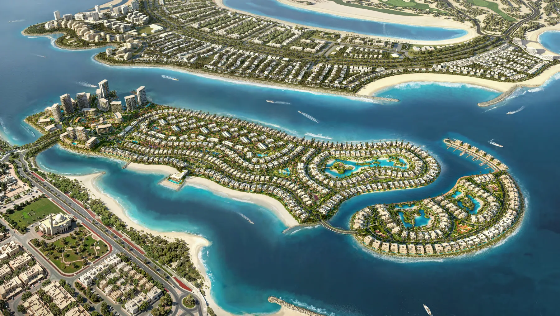 Bay Estate - dubai islands (developer rendering)