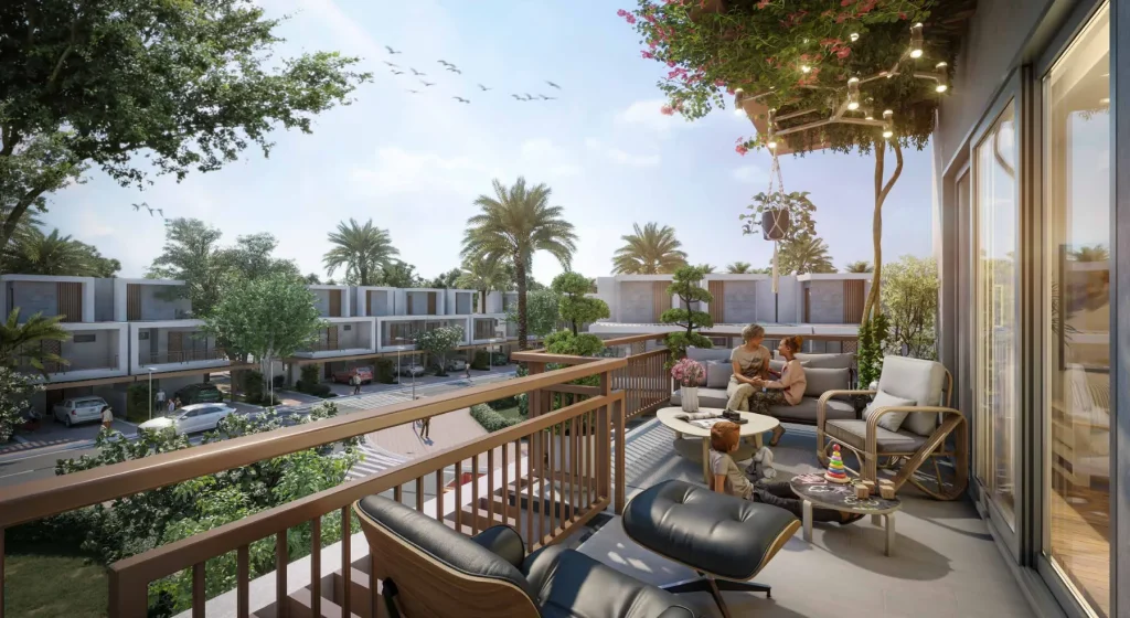 Violet 4 - garden (developer rendering)